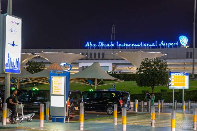 Abu Dhabi Chauffeur Service at Abu Dhabi International Airport, United Arab Emirates UAE.