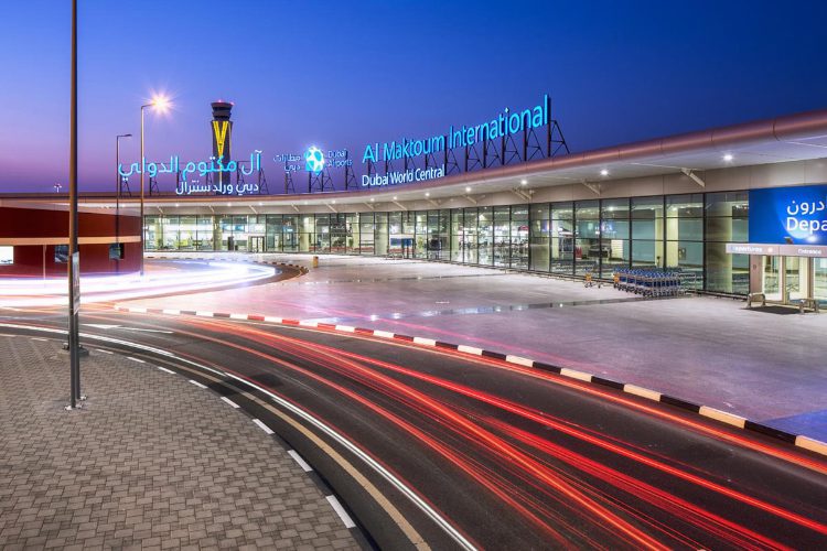 Al Makhtoum Chauffeur Service at Al Makhtoum International Airport, UAE.